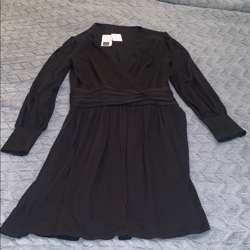 Saks black dress - size small